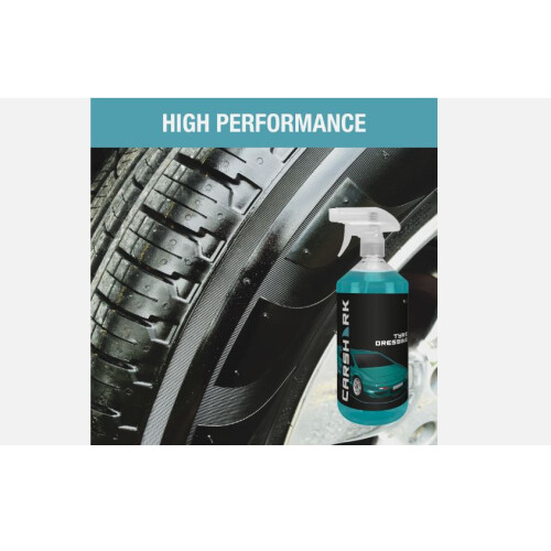 CARSHARK Tyre Dressing 1L + 5L High Performance Deep Shine Formula 1