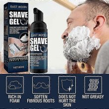 East Moon Shaving Cream Men's Shaving Foam Mild Refreshing Cleansing Softening Beard Foam Shaving Cream