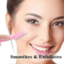48 Pieces Facial Razor Eyebrow Razor Trimmer with Precision Cover A