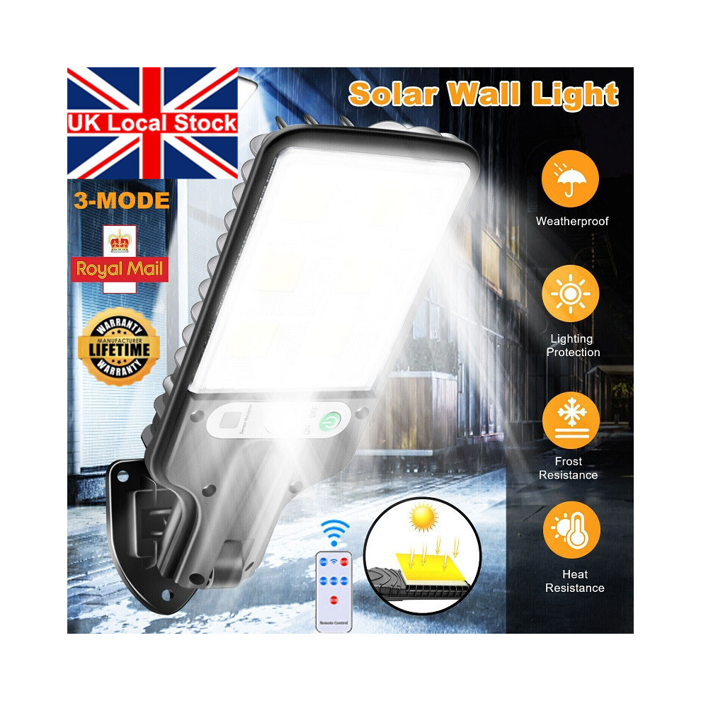 6000W LED Solar Street Light Motion Sensor Security Outdoor Lamp