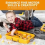Construction Zone Tractor Magic Sand Playset Creativity Toy 2