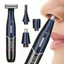 New style Beard Trimmer Hair Clipper for Men, Shaving Kit for Body Nose Ear Hair Facial, Electric Razor for Men 4 in 1 Beard Grooming Rechargeable Hai