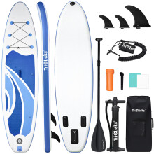 Inflatable SUP Stand Up Paddle Board with Complete Kit 10ft SUP Blue
