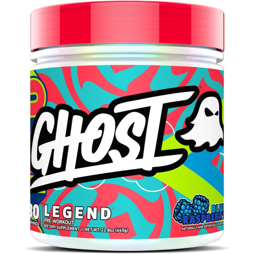 Ghost GHOST Legend Pre-Workout Powder, Blue Raspberry 2