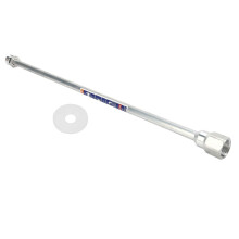 (As show, One size) Sprayer Extension Rod Universal Paint Spray Gun Tip Pole Tool Manual Hardware Supplies50cm