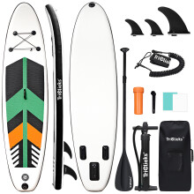 SUP Board Inflatable Stand Up Paddle Board 300x76x15cm for Adults/Kids Package Kit