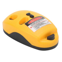 (As show, One size) Level 90 Degree Spirit Instrument Decoration Line Tool Magnet Mouse Type Ground Wire Meter 3V