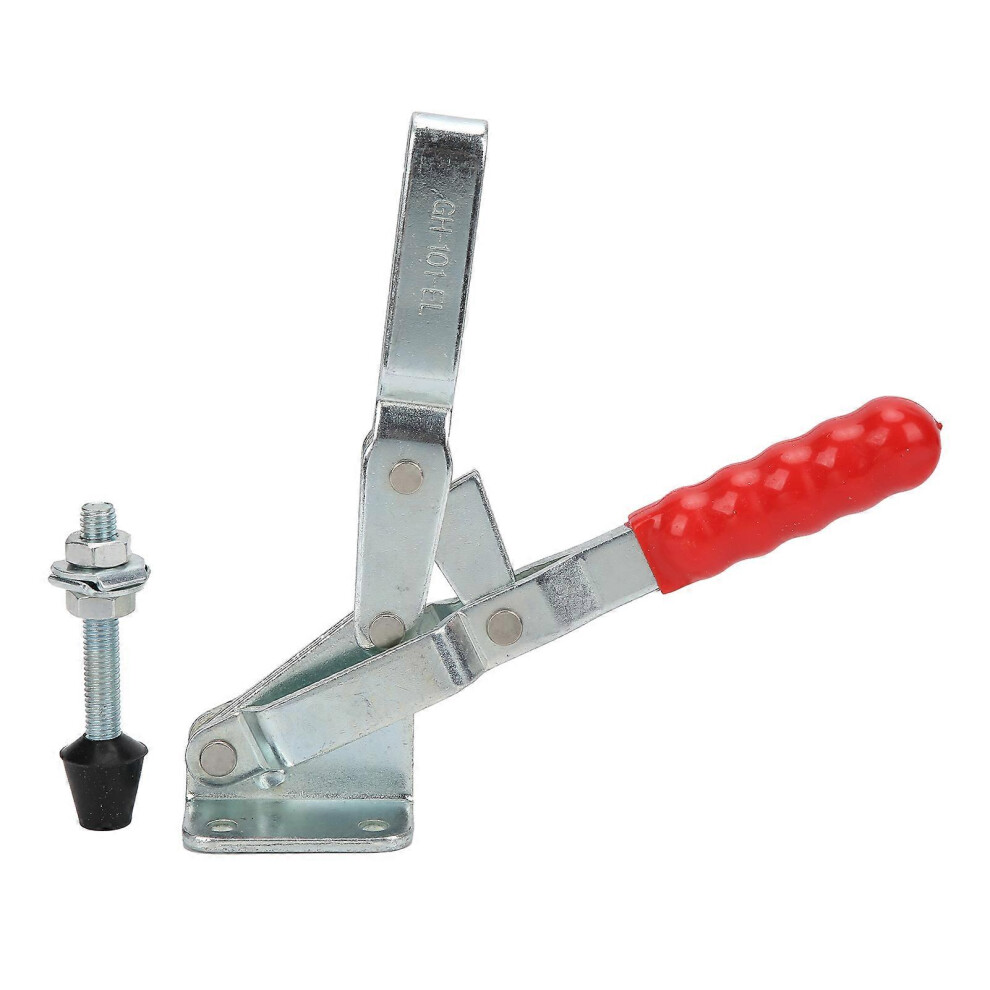 (As Show, One Size) Toggle Clamp Hand Quick Release Welding Compactor Woodworking Manual Clamping Tool Gh-101-El 4909775693461