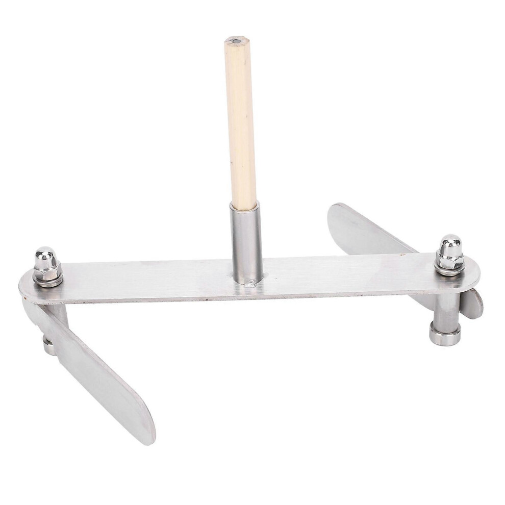(As Show, One Size) Woodworking Scriber Stainless Steel Locator Marking Center Finder Centerline Tool 100Mm 4909775694284