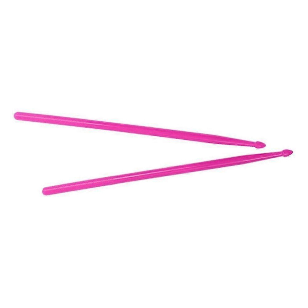 Kikidex (As Show, One Size) 2Pcs 5A Luminous Drumsticks Up Drumsticks Nylon Glow Drumsticks Stage Percompatible Withmer Drummer Gift Drumsticks (Pink) Light/Pink