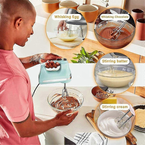(As show, One size) 3 Sets Hand Mixer Beaters Attachments compatible with Replacement W10490648 2