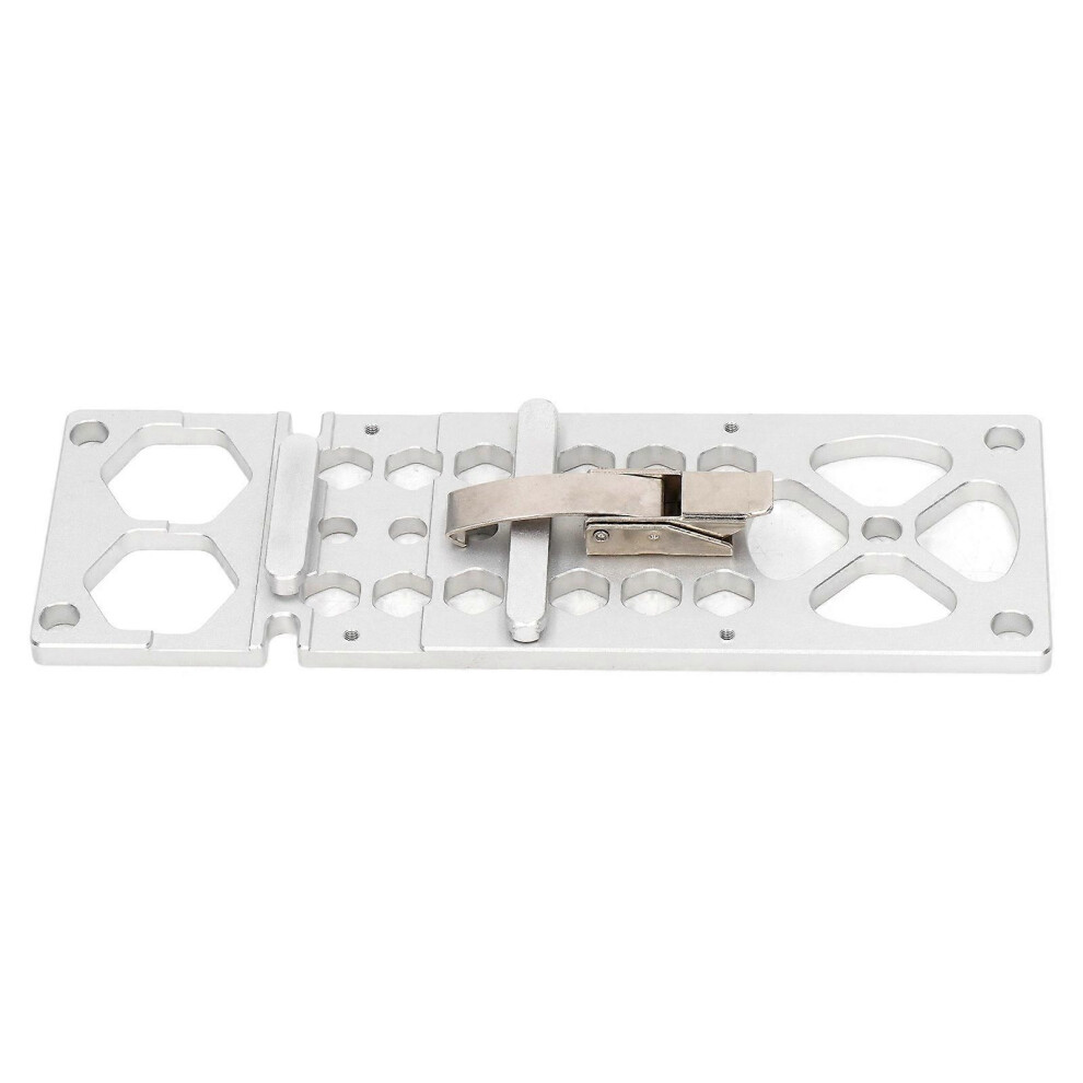 (As Show, One Size) Circular Saw Guide Rail Stopper Right Angle Track Square Accessories Aluminum Alloy For Festool 4909775734546