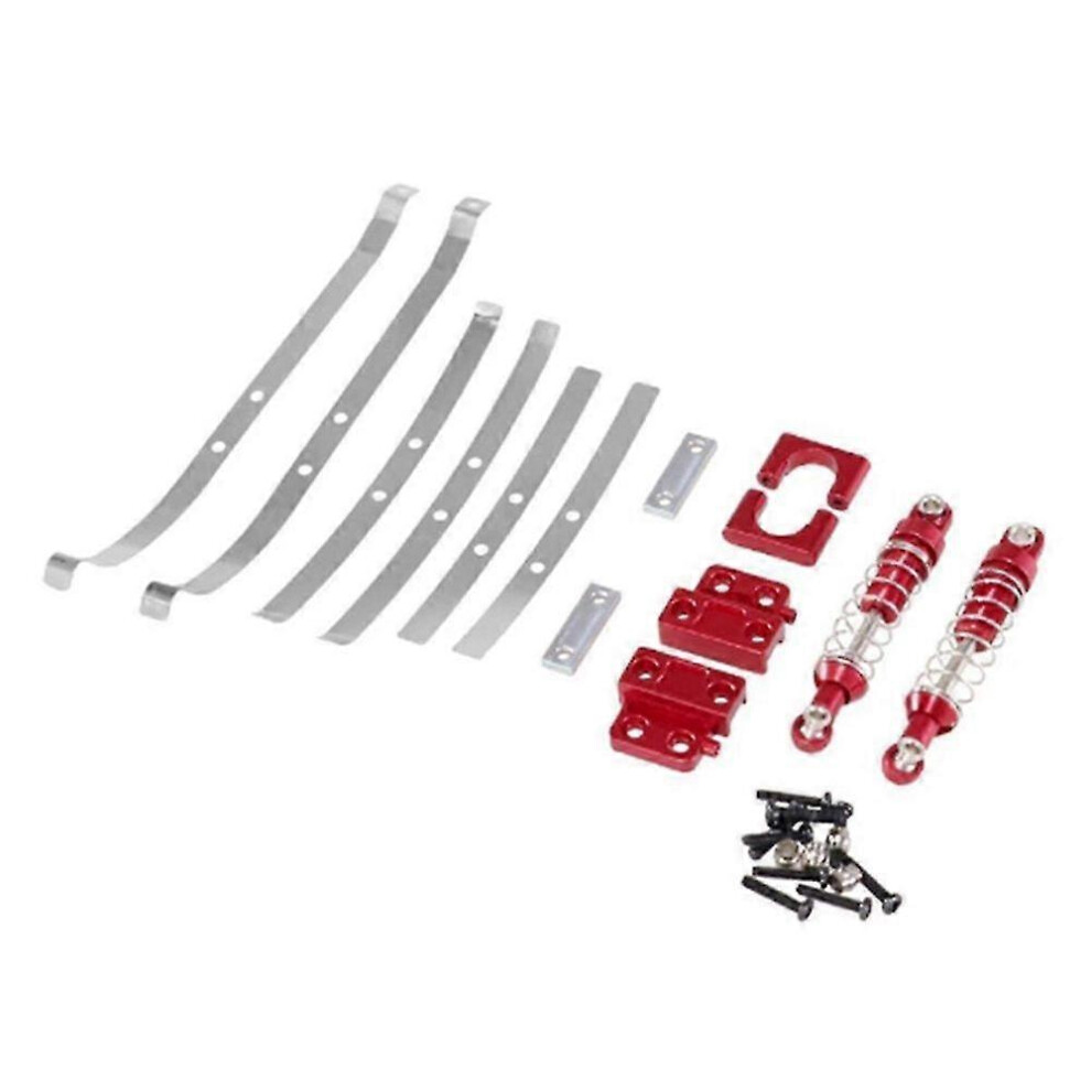 Kikidex (As Show, One Size) Aluminum Alloy Upgrade Rear Axle Fixed Parts Compatible With Mn82 Lc79 Remote Control Car Spare Parts Rear