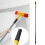 (As show, One size) (Extension rod) leveling scraper artifact wall large white scraper tool 2