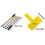 (As show, One size) (Extension rod) leveling scraper artifact wall large white scraper tool 5