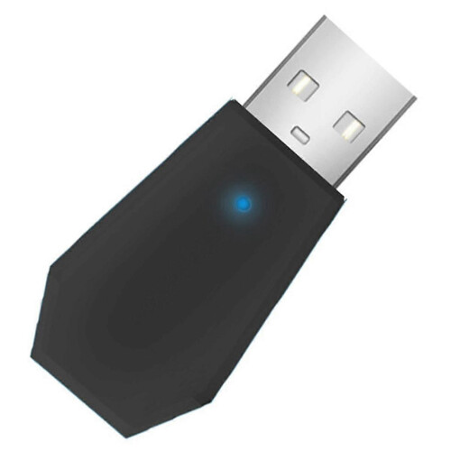 (As show, One size) USB Adapter Replacement 2.4G Game Console USB Wireless Dongle Receiver Bluetooth Receiver Accessories compatible with TV PC Computer 2