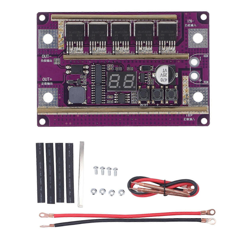 (As Show, One Size) Spot Welder Board Digital Display 99 Gears Adjustable High Power Output Spot Welding Machine Circuit Board 12V 4909775733709