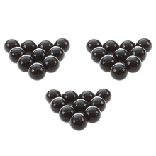 (As show, One size) 30 Pcs Marbles 16mm Glass Marbles Knicker Glass Balls Decoration Color Nuggets Toy