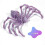 (12Cm Phantom Blue) 3D Printing  Movable Elastic Spider Simulation Toy Shrink Joint Movable Integrated Model 1