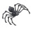 (12Cm Phantom Blue) 3D Printing  Movable Elastic Spider Simulation Toy Shrink Joint Movable Integrated Model 4