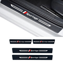 1Set For Kia Sportage Car Door Plate Sill Scuff Anti Scratch Sticker Set UK