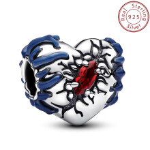 (GW-3) 2025 Hot Toy Strange Thing 925 Sterling Silver Beads Compatible Original Brand 1:1 Logo Bracelet Original DIY Jewelry Pendant Gift, New Hot Series