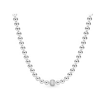 (13) 2025 New 925 Silver Necklace Love Snow Pear Shaped Necklace 1:1 Logo Hot Selling Clavicle Chain Romantic Jewelry Gift