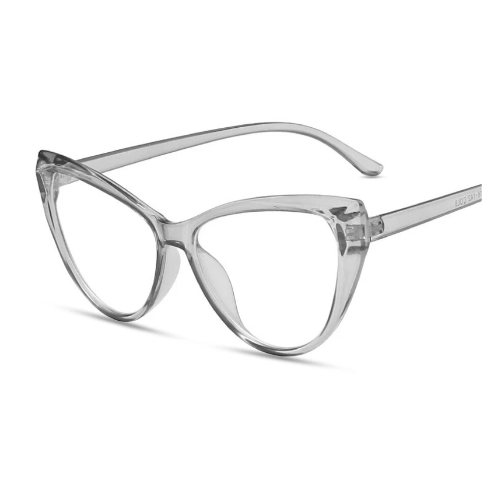 Gray/Blue/Light (, +3.50 Strength) Blocking Reading Glasses Cat Eye High Definition Glasses