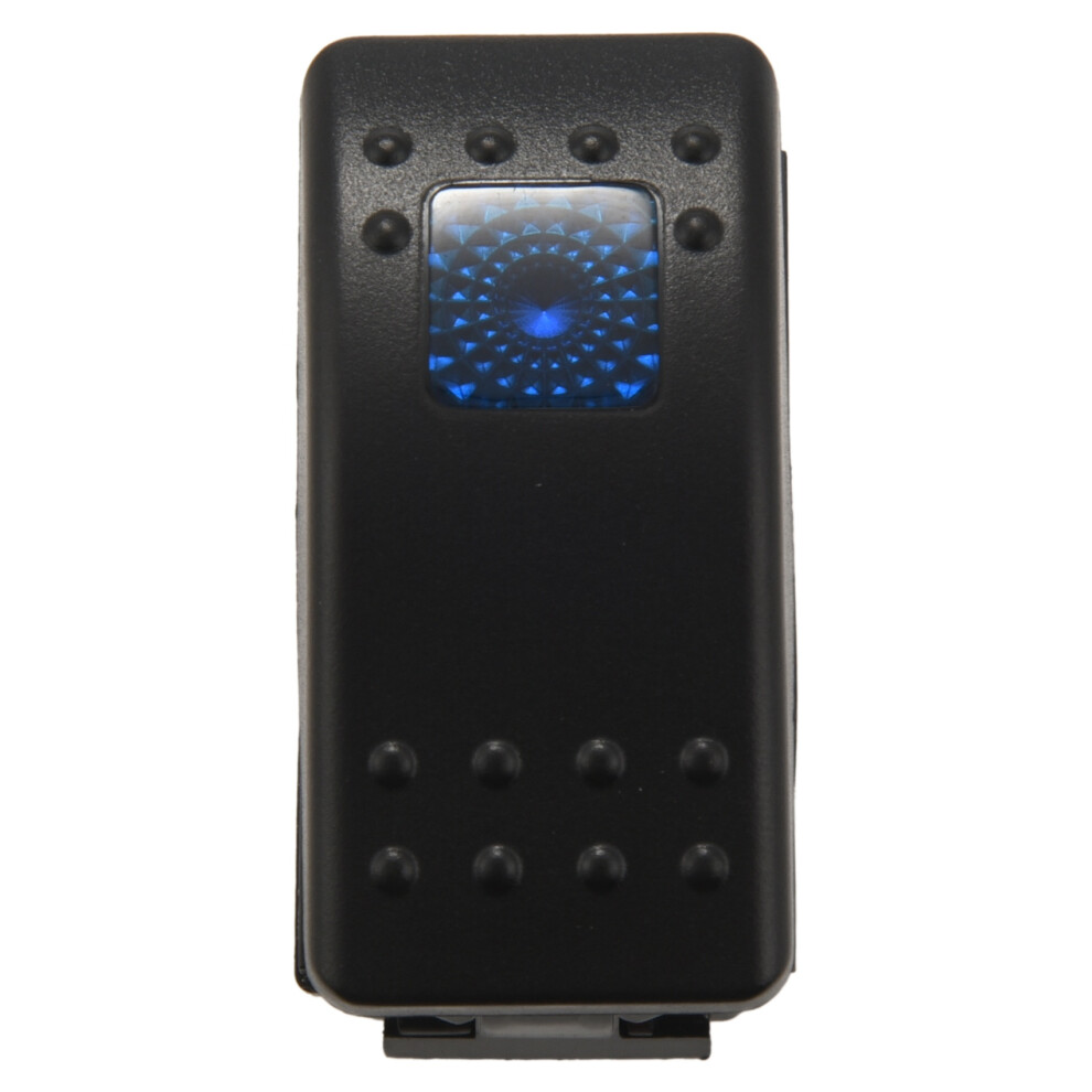 Interruttore A Bilanciere Spst 3P Con Luce, 12 V, 20 A, Led, Accensione/Spegnimento, Per Barche Marine