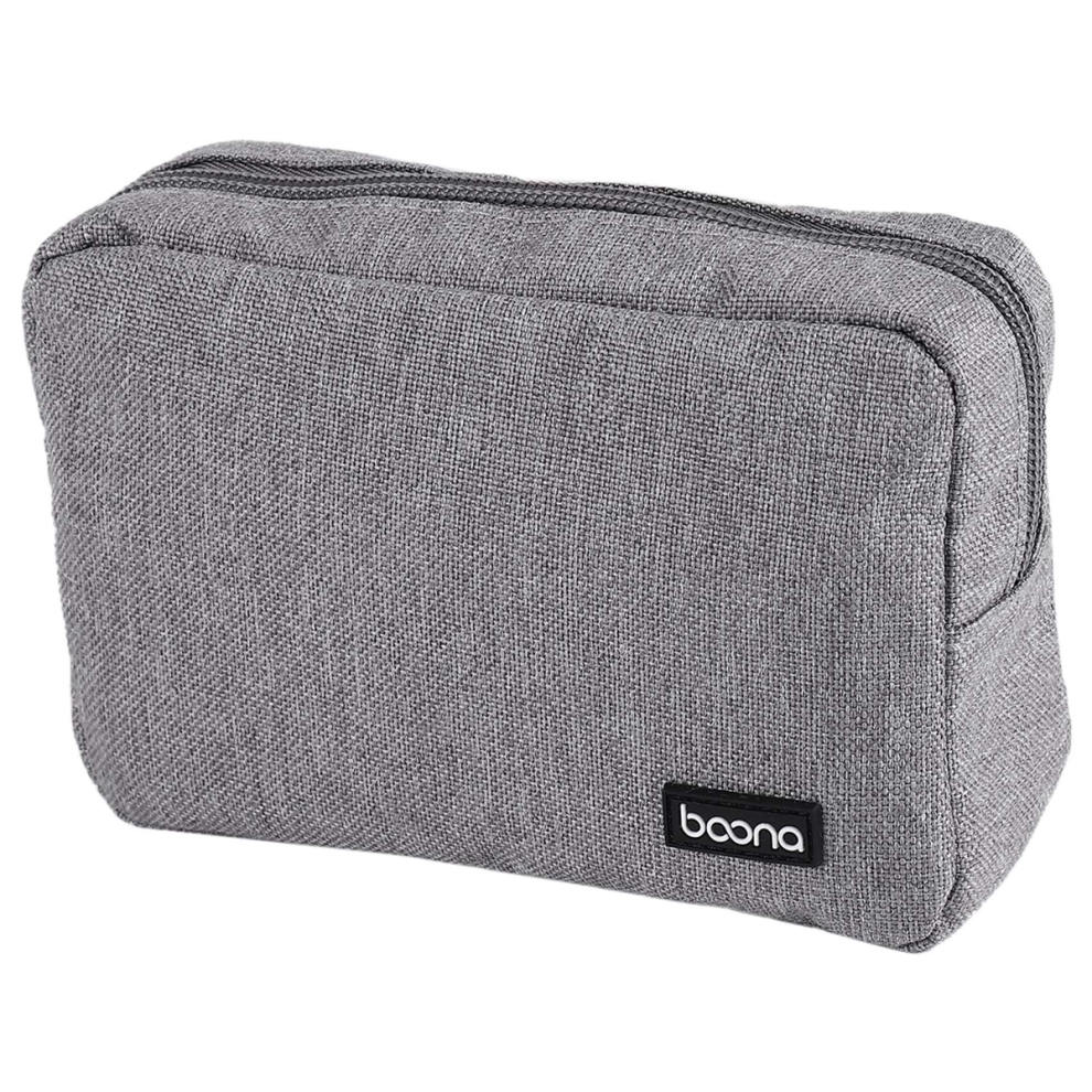 Bolsa De Viaje PortáTil Para PortáTil, Adaptador De Corriente, Color Gris-image