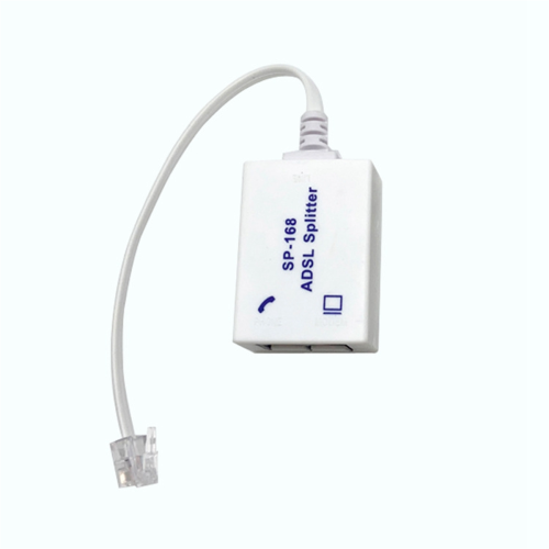 Διαχωριστής φίλτρου DSL Διαχωριστής ADSL για τηλεφωνική γραμμή αρσενικό σε 2 θηλυκά 1