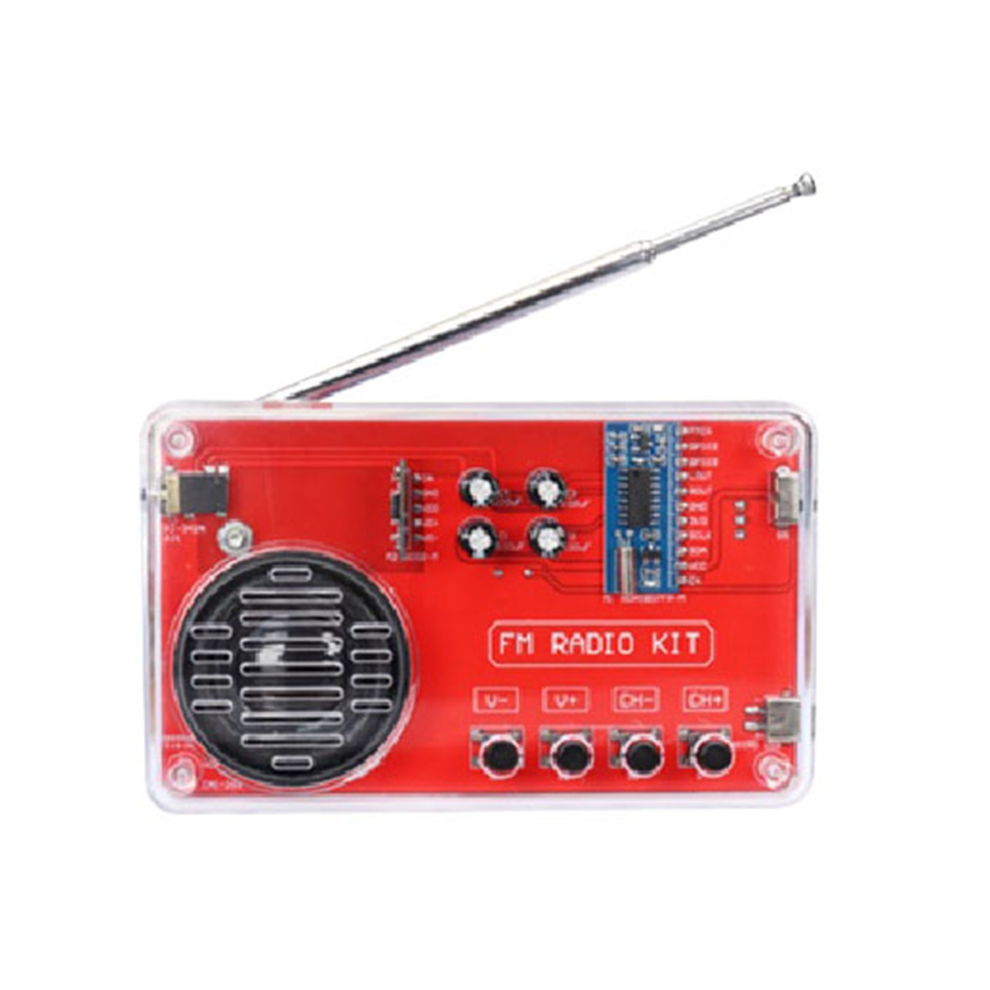 Kit Di Pratica Per La Saldatura Di Assemblaggio Elettronico Con Ricevitore Da 50-108 Mhz