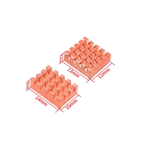 För OrangePi Zero 2W kylfläns i ren koppar 1