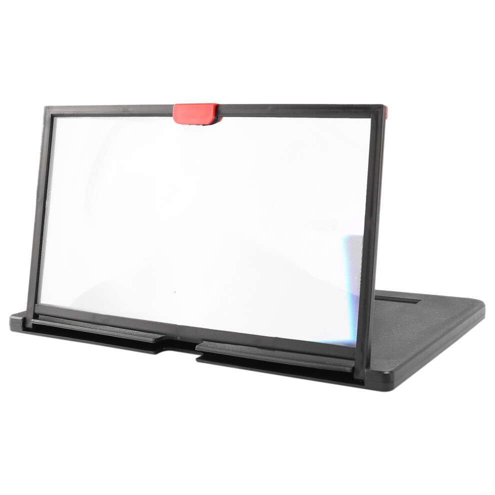 Mobile Phone Screen Magnifier 12 Inch With Game Desk Holder Black 4854041995889