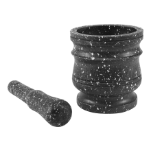 Pattern Pestle Set Stone Herb Spice Grinder Solid Grinder
