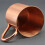 450ML Kupferbecher Wasserbecher Tasse Gerader Körper 6