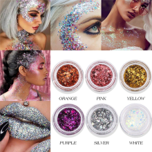 Oogglitter Oogschaduw Nagel Haar Lichaam Gezicht Glitter, 5