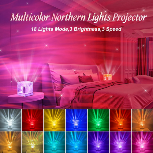Northern Lights Projector Light,Remote Timer Projector Lights 2