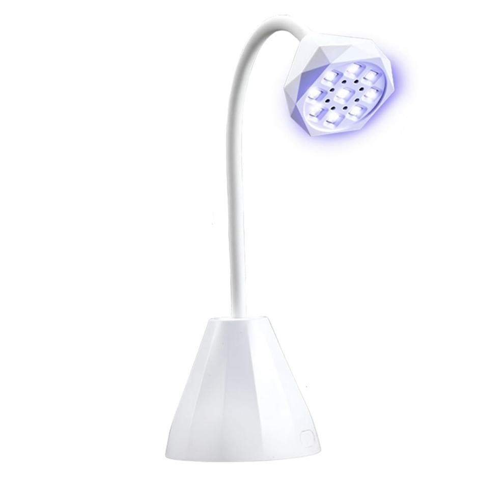 NeznaäKovã© Light Uv Led Nail Lamp, Rechargeable Gooseneck Flash Cure Uv Gel X