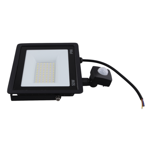 Sensor LED Flood Light 50W, Induction Spotlights IP66 Waterproof 1