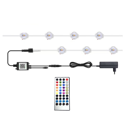 Permanent Outdoor Eaves LED Lights Waterproof APP Control EU Plug 15M