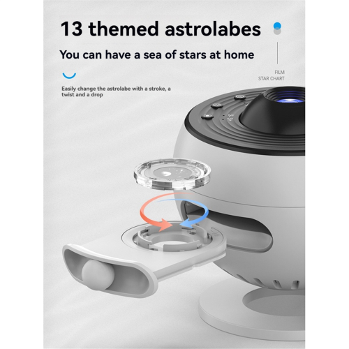 Εσωτερικός προβολέας Galaxy HD Starlight με ηχείο Bluetooth 2