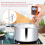 Probe Candy Thermometer with Pot Clip,Alarm Function,IPX6 Waterproof 6