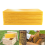 30 Stück Bee Hive Foundation Sheets, Tiefe Bienenwachs Foundation Sheets 3