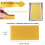 30 Stück Bee Hive Foundation Sheets, Tiefe Bienenwachs Foundation Sheets 3