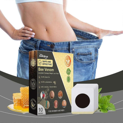 2025 Latest Model  South Moon Bee Venom Lymphatic Drainage Weight Loss Patch, 1