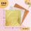 Gold-Leaf Sheets for Art, 3 Colors 4