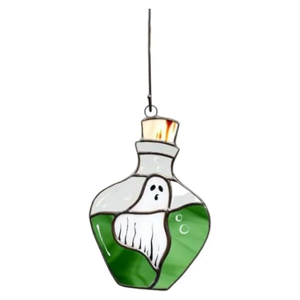Halloween Spooky Stained Glass Halloween Spooky Light