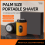 Electric USB Charging Smart Digital Display Men's Shaver Black 3