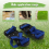 Lawn Aerator with Nylon Sticker Fastener Tool 5